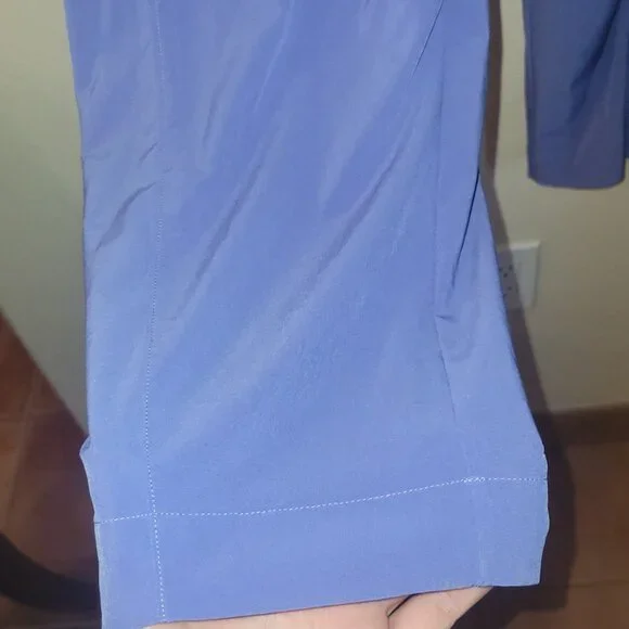 Athleta Pants size 8 Lavender Purple Drawstring Lightweight 8T - Picture 5 of 12